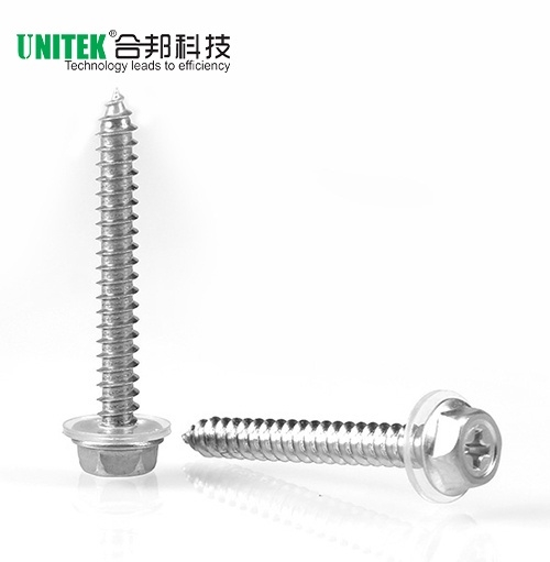 六角法蘭十字槽尖銑尾自攻釘